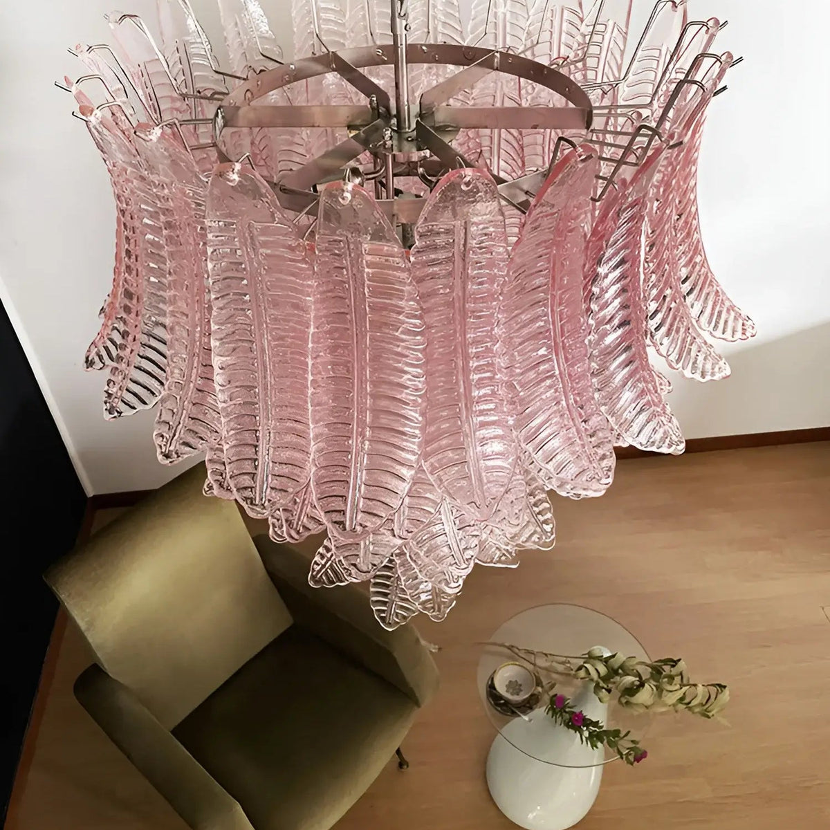 Rosalind Glass Chandelier