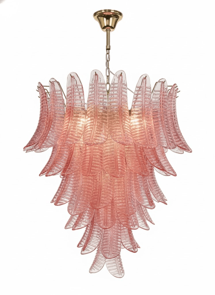 Rosalind Glass Chandelier