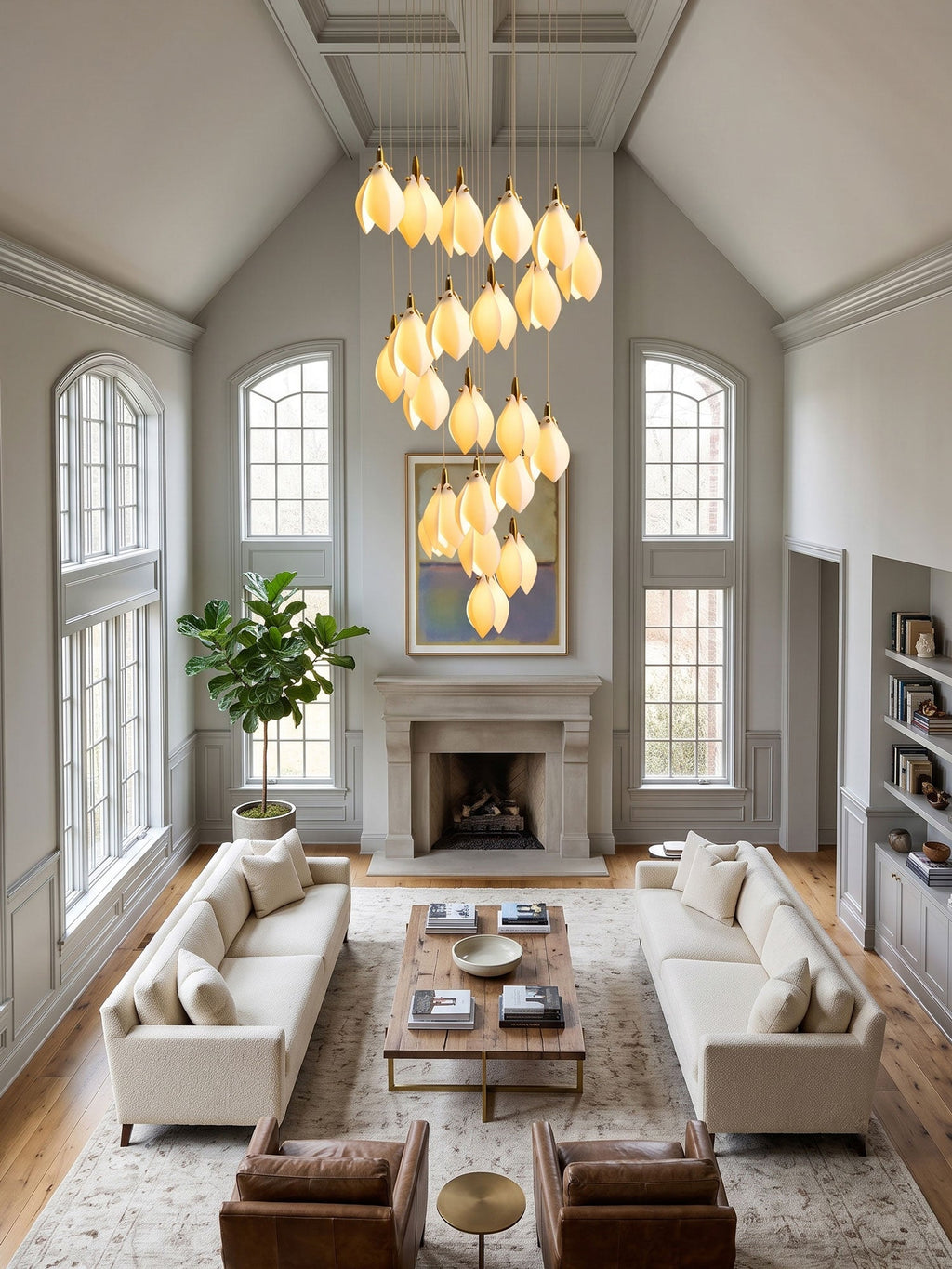Astralis Bloom Stairs Chandelier