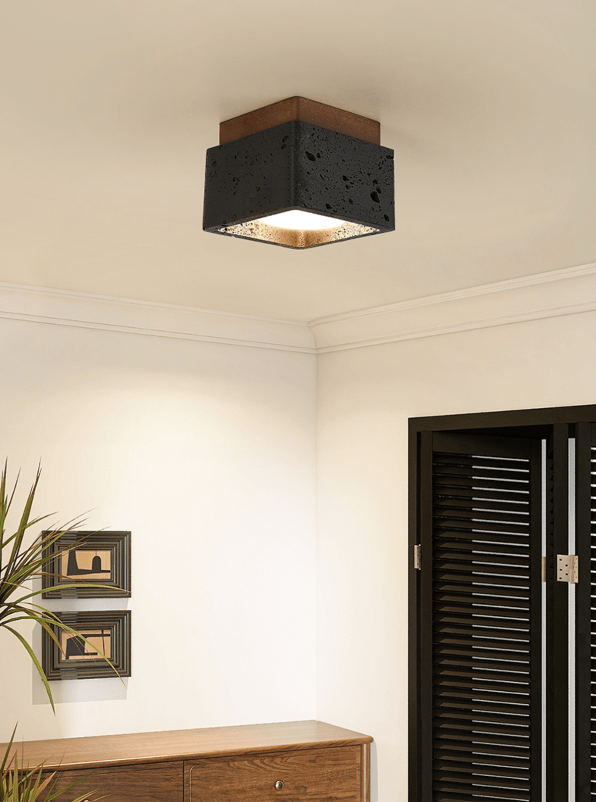 Lava Cube Ceiling Lamp