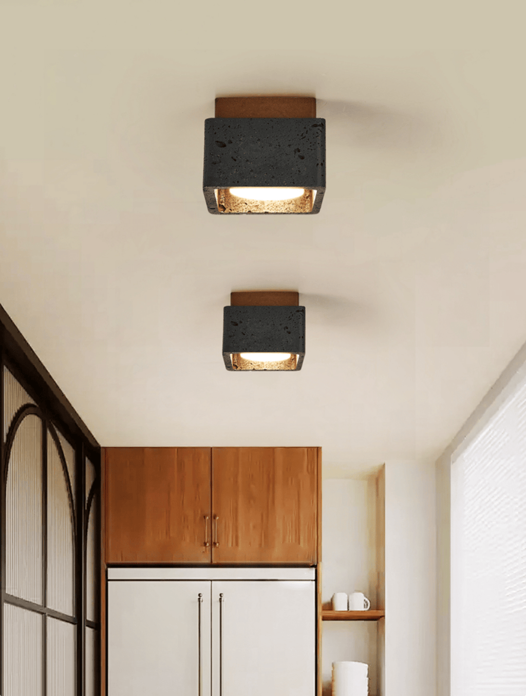 Lava Cube Ceiling Lamp
