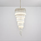 Cascada Spiral Clear Chandelier