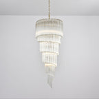 Cascada Spiral Clear Chandelier