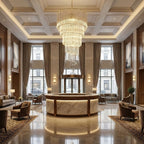 Cascada Spiral Clear Chandelier