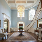 Cascada Spiral Clear Chandelier