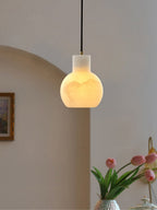 Bell Jar Alabaster Cluster Chandelier