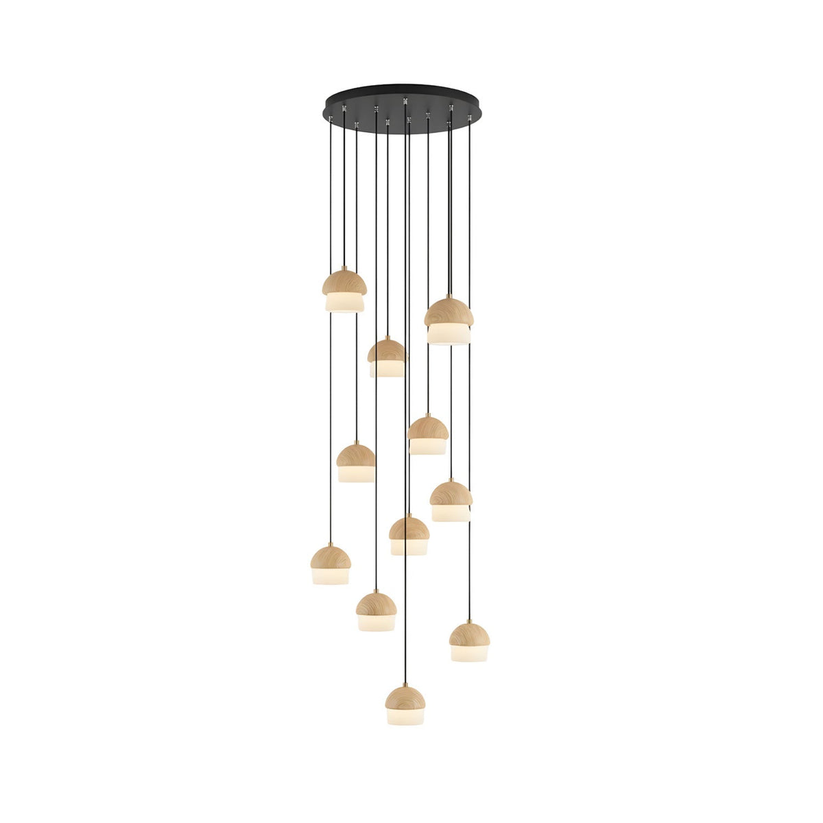 Mushroom Cluster Chandelier