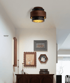 Ebony Ceiling Light