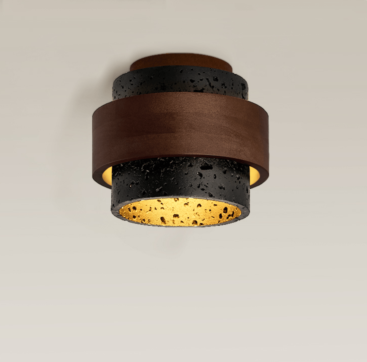Ebony Ceiling Light