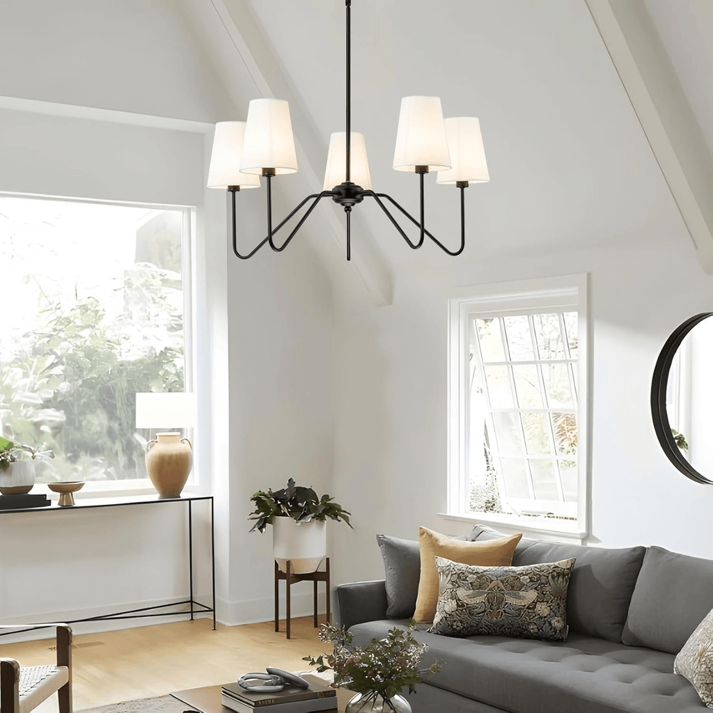 Lumos Black Chandelier