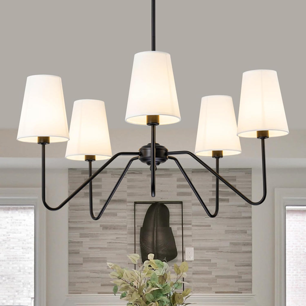 Lumos Black Chandelier