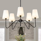 Lumos Black Chandelier