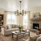 Lumos Black Chandelier