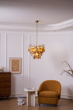 Solviva Glass Chandelier