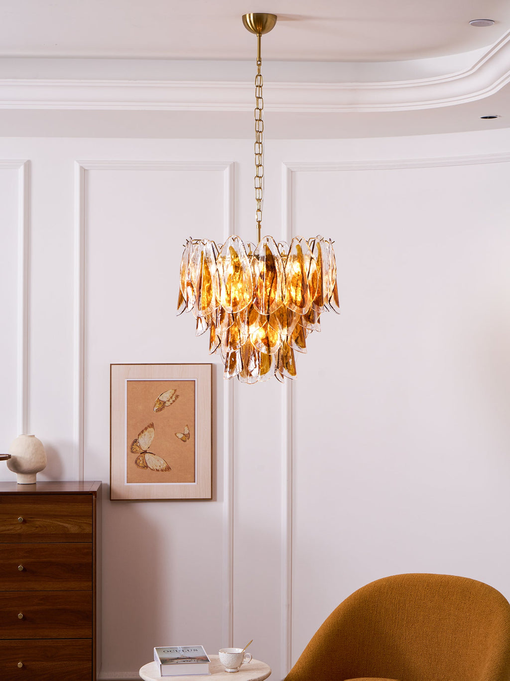Solviva Glass Chandelier