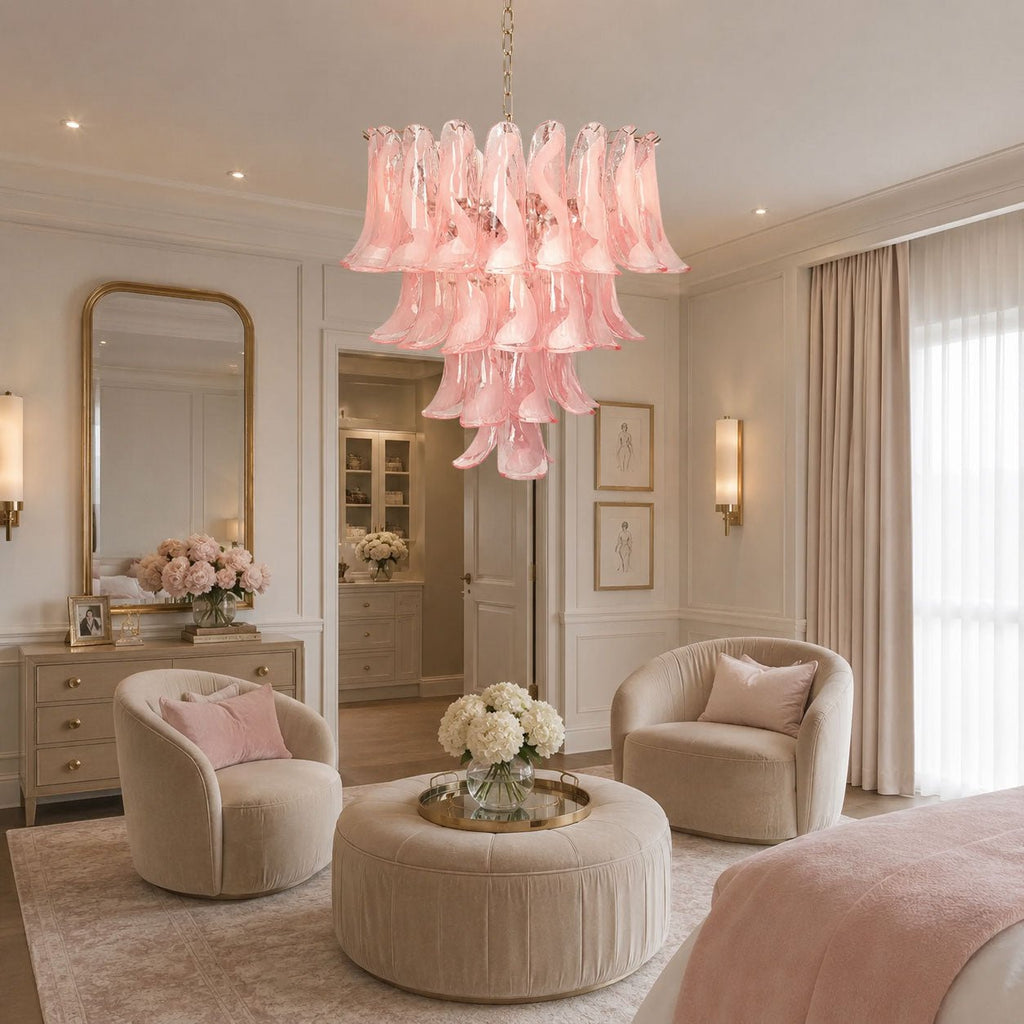 Florentine Lily Glass Chandelier