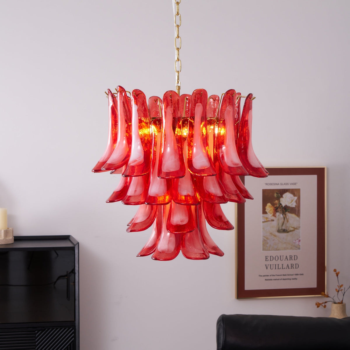 Fiametta Glass Chandelier