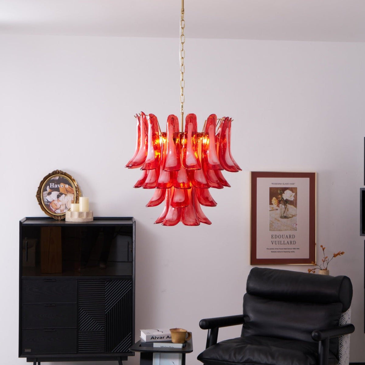 Fiametta Glass Chandelier