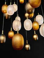Chromatic Gem Drop Chandelier