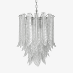 Silvae Veil Glass Chandelier