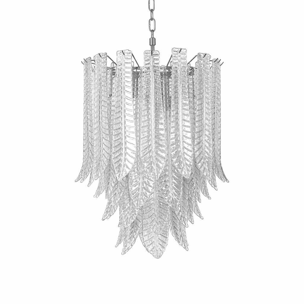 Silvae Veil Glass Chandelier