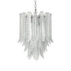 Silvae Veil Glass Chandelier