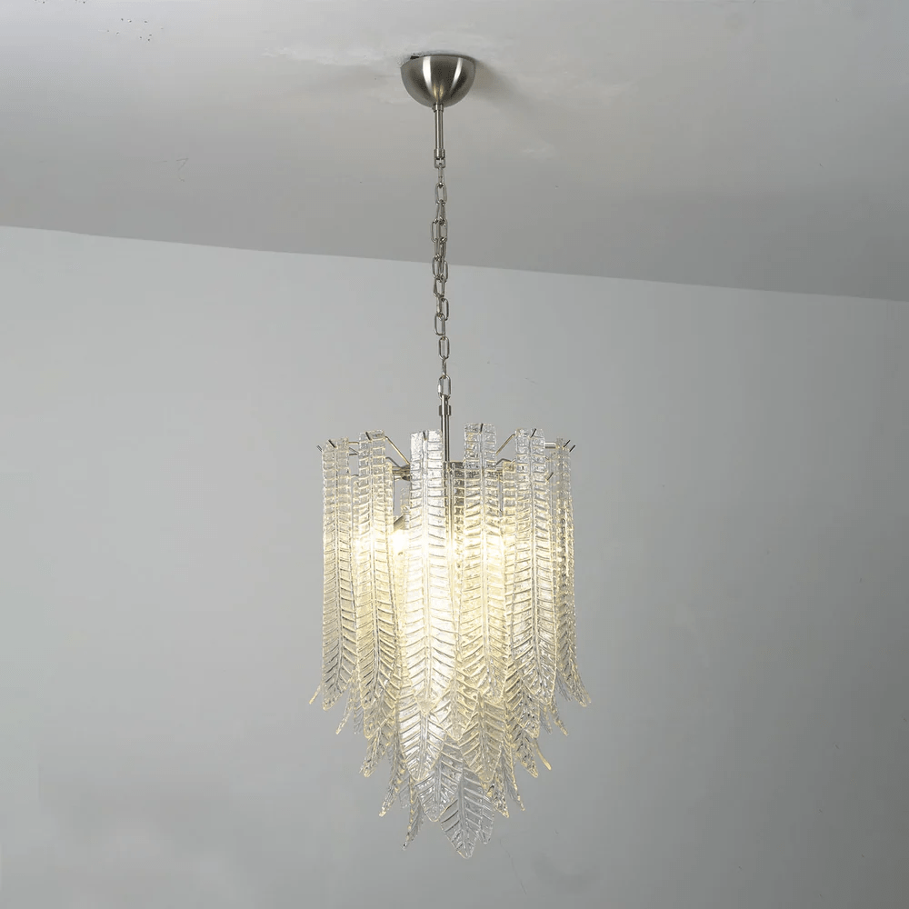 Silvae Veil Glass Chandelier