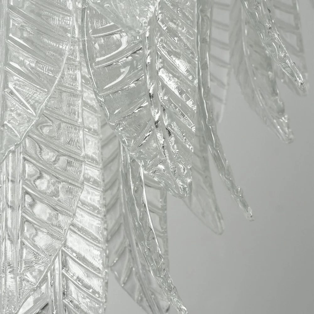Silvae Veil Glass Chandelier