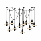 Orbital Drift Chain Chandelier