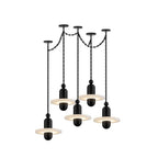 Orbital Drift Chain Chandelier