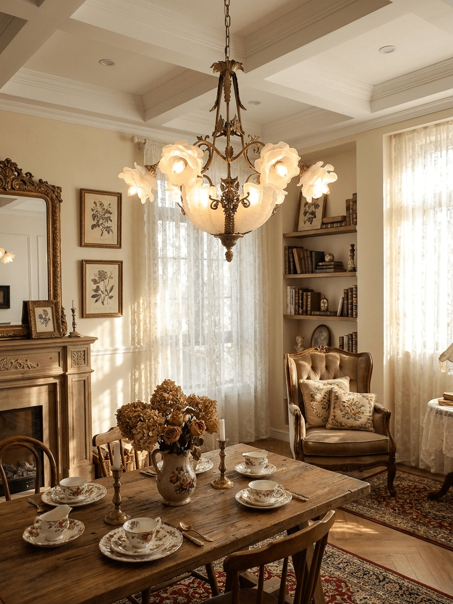 Nerina Brass Chandelier