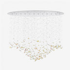 Sylvane LED K9 Crystal Branch Chandelier