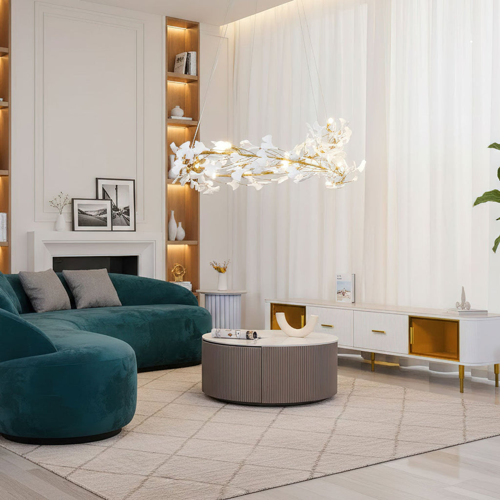 Gingko Halo Chandelier