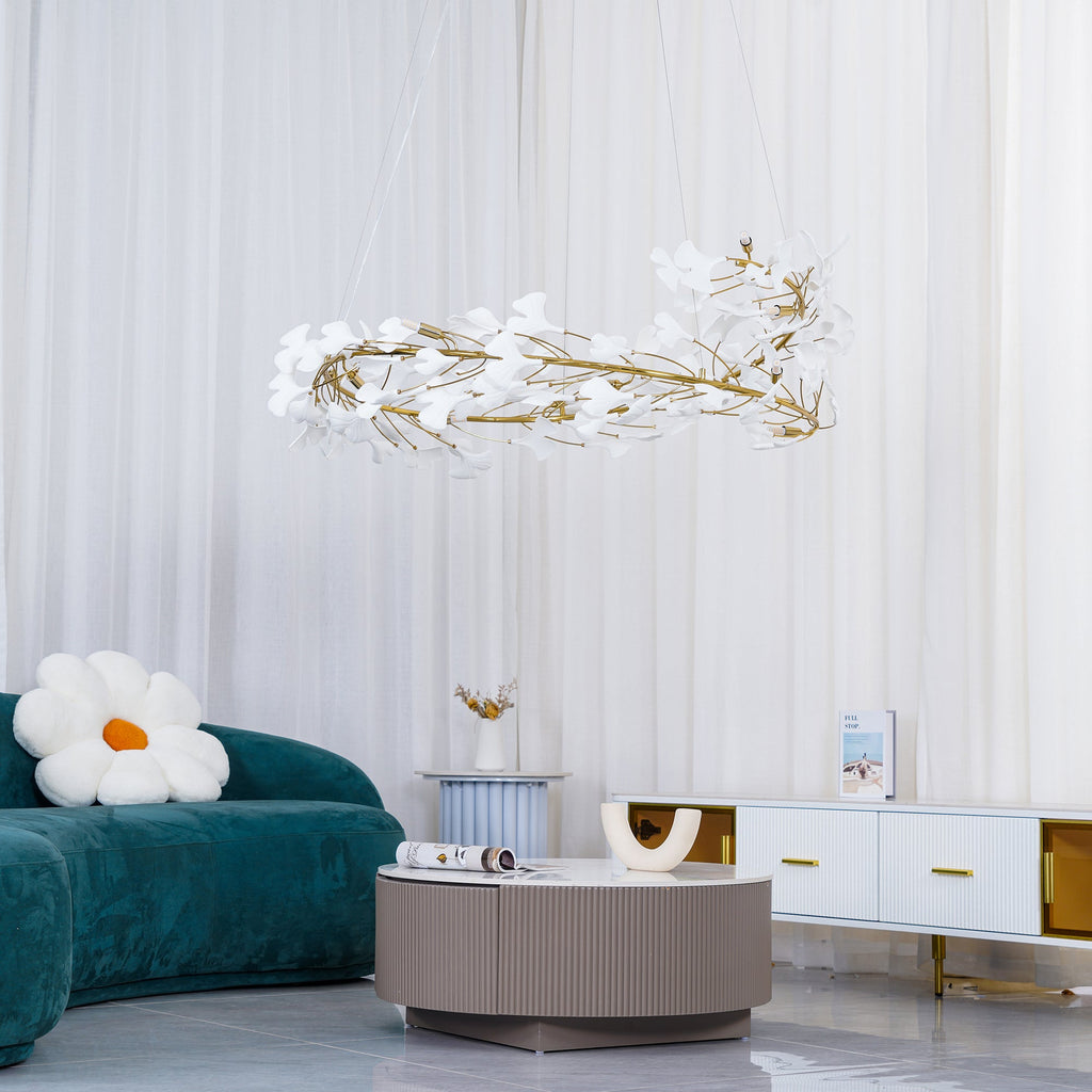 Gingko Halo Chandelier