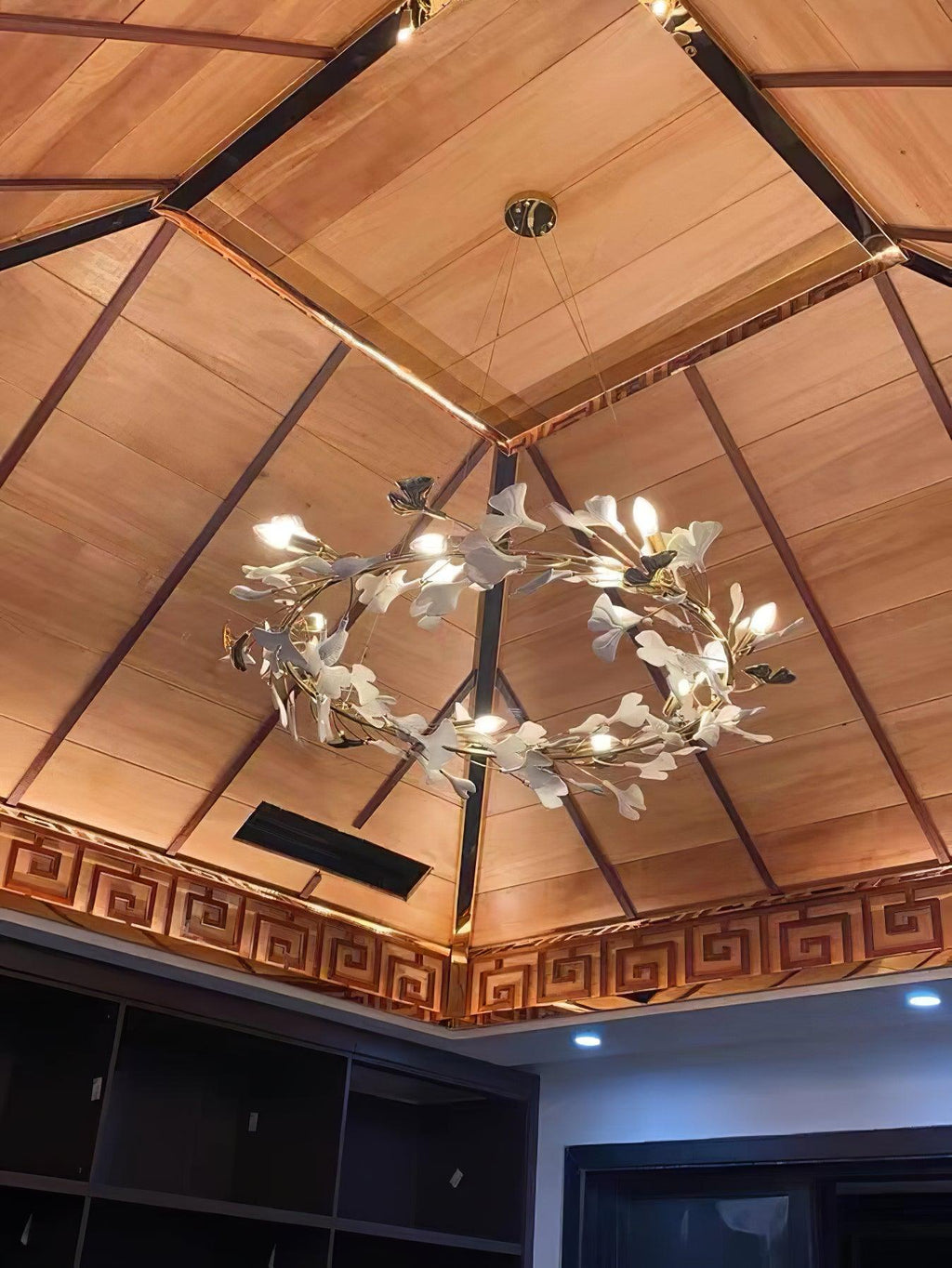 Gingko Halo Chandelier