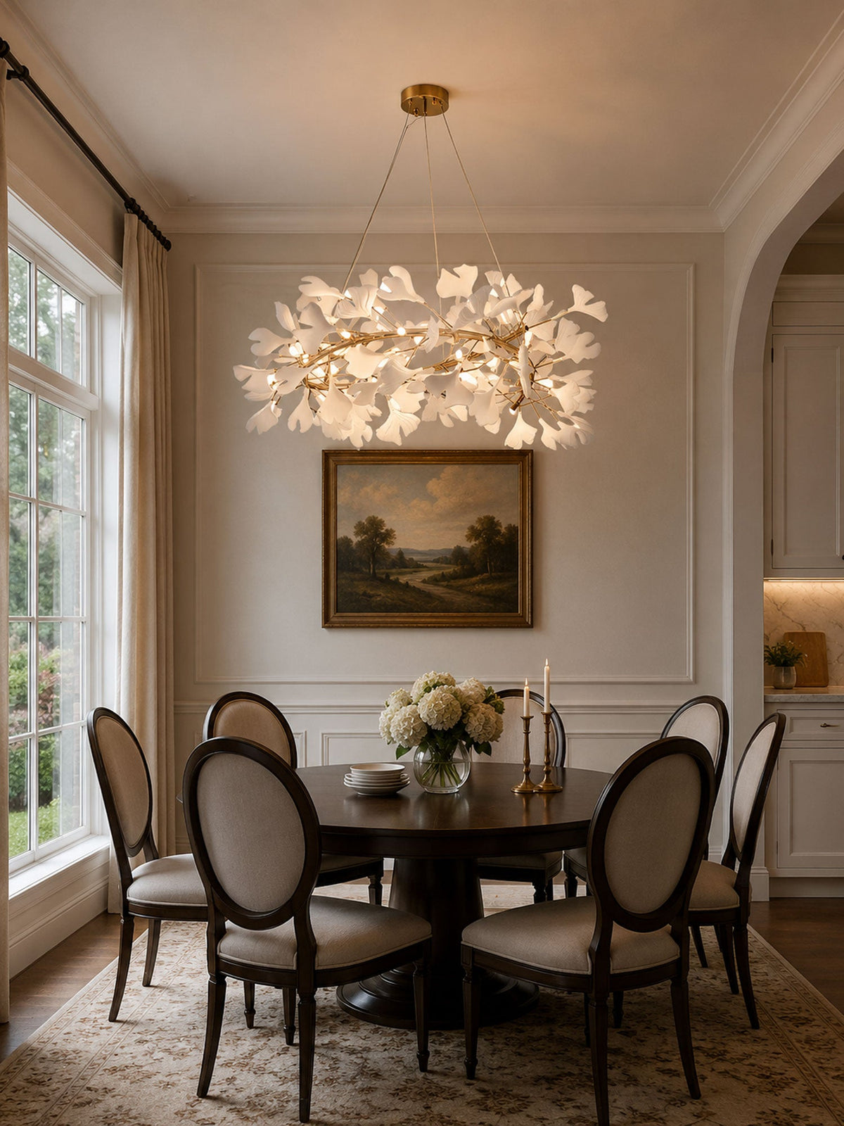 Gingko Halo Chandelier