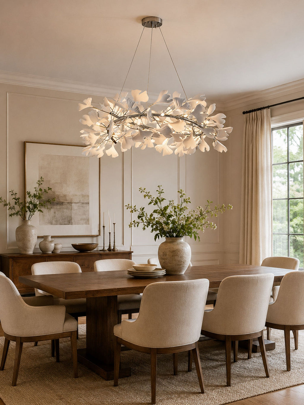 Gingko Halo Chandelier