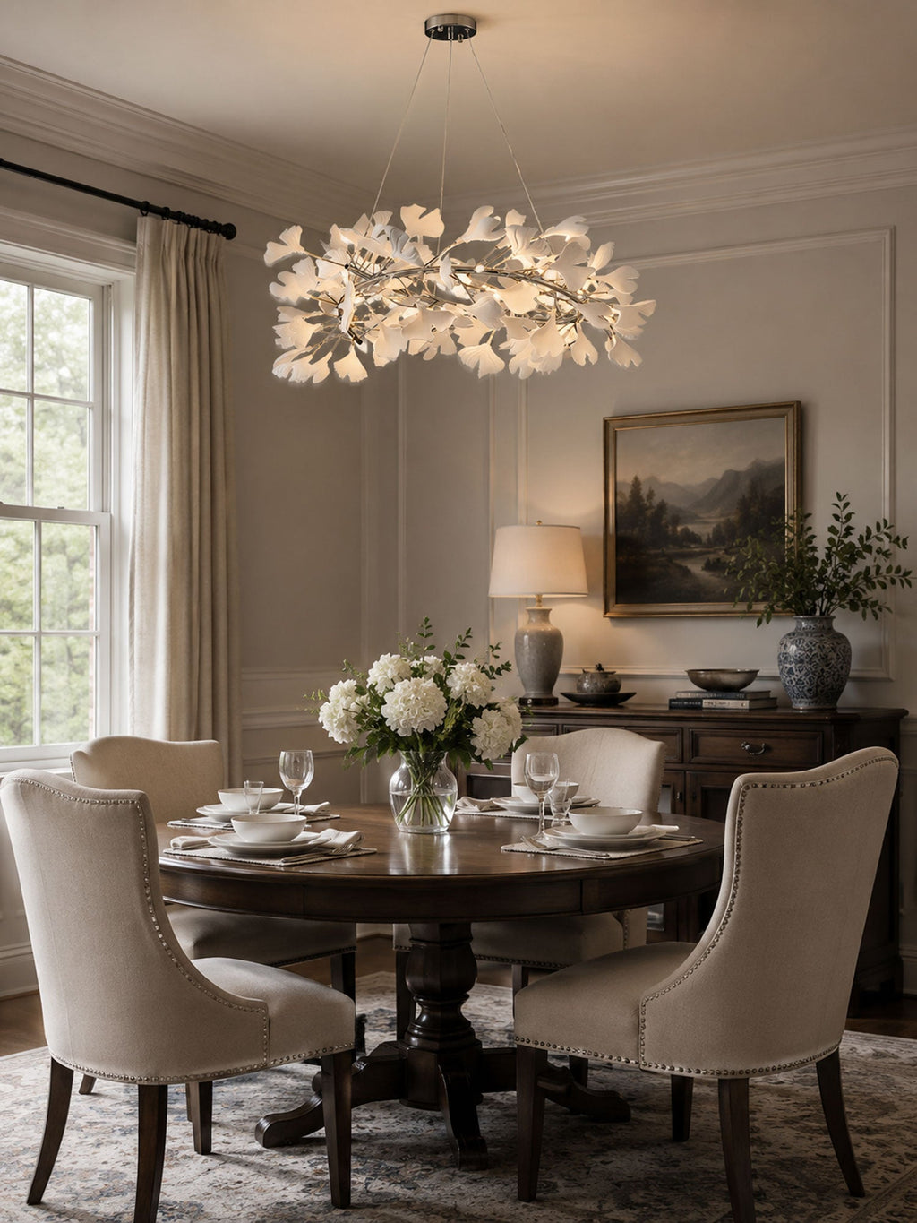 Gingko Halo Chandelier