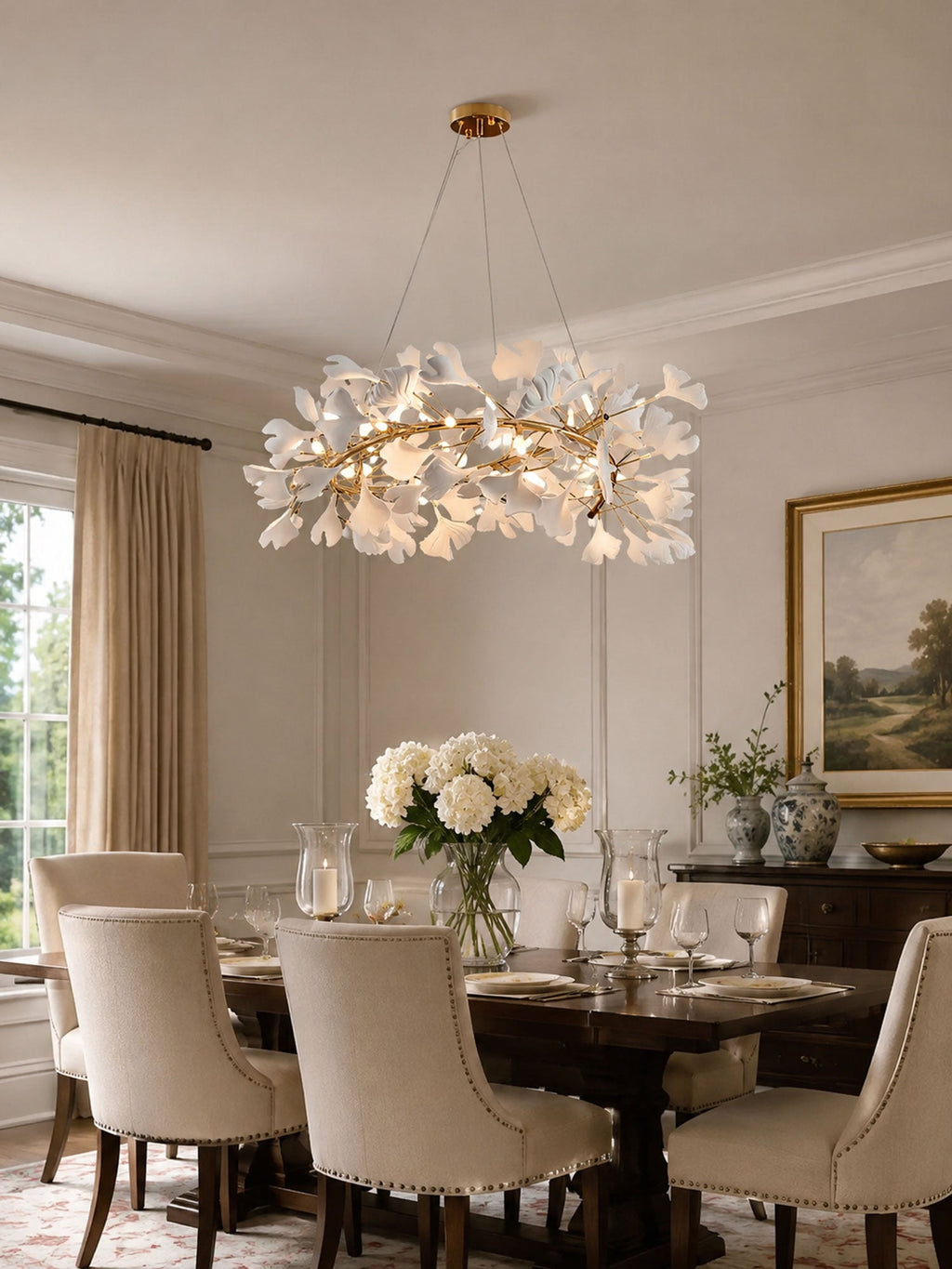 Gingko Halo Chandelier