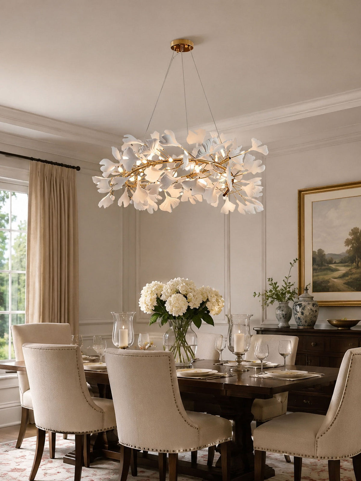 Gingko Halo Chandelier