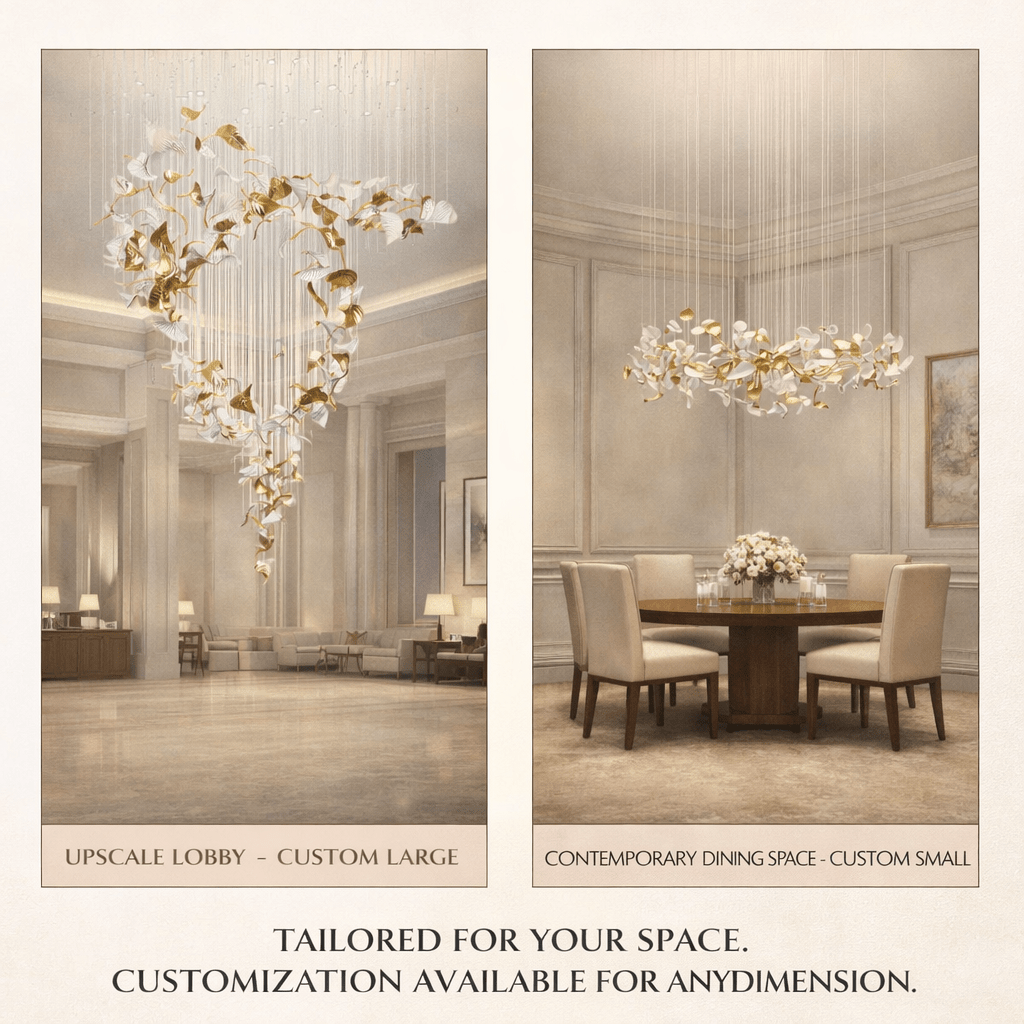 Linden Leaves Chandelier