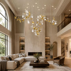 Linden Leaves Chandelier