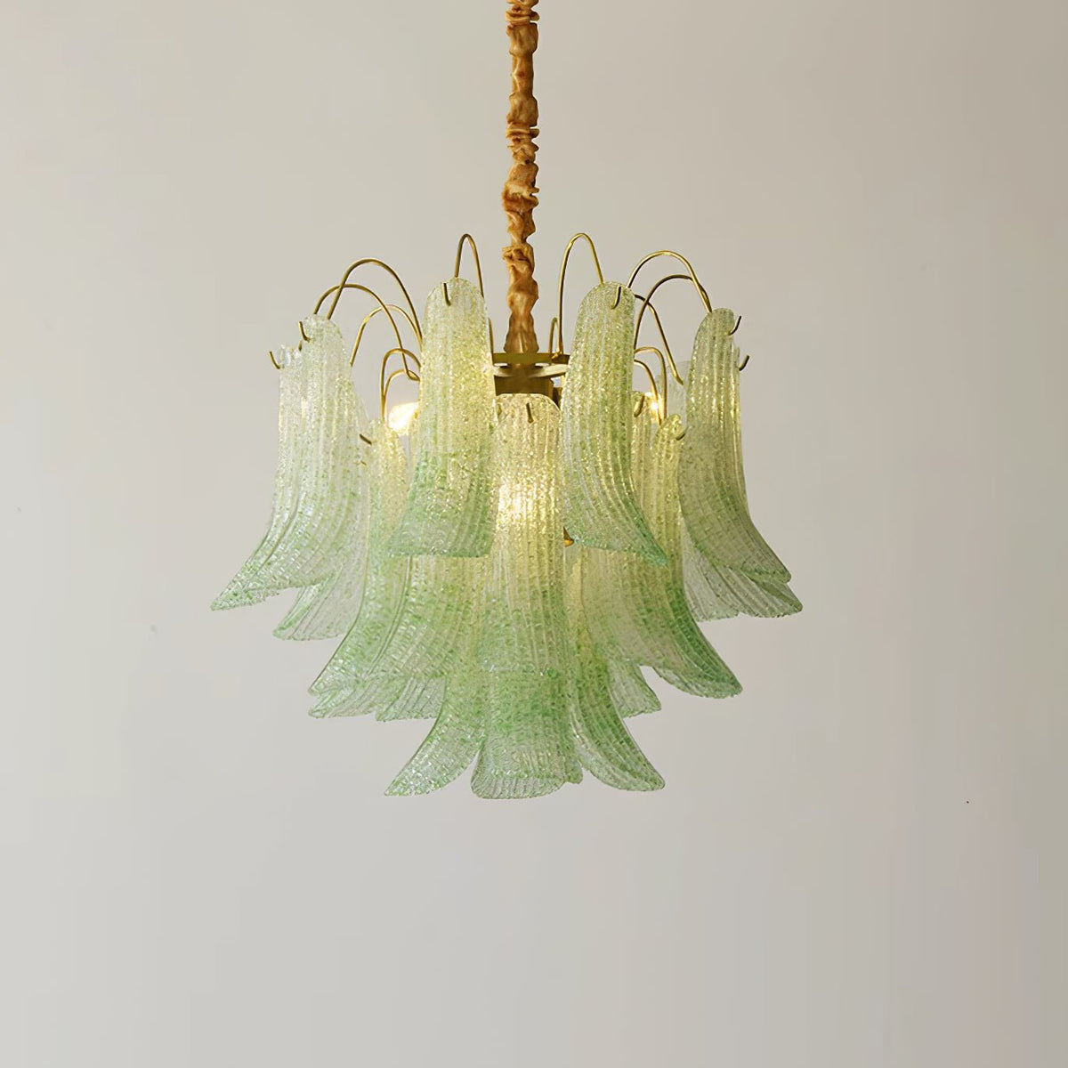 Colorful Murano-Style Glass Chandelier