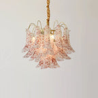 Colorful Murano-Style Glass Chandelier