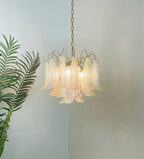 Colorful Murano-Style Glass Chandelier