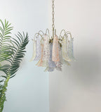 Colorful Murano-Style Glass Chandelier