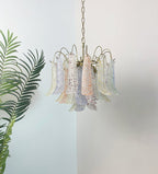 Colorful Murano-Style Glass Chandelier