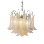 Colorful Murano-Style Glass Chandelier