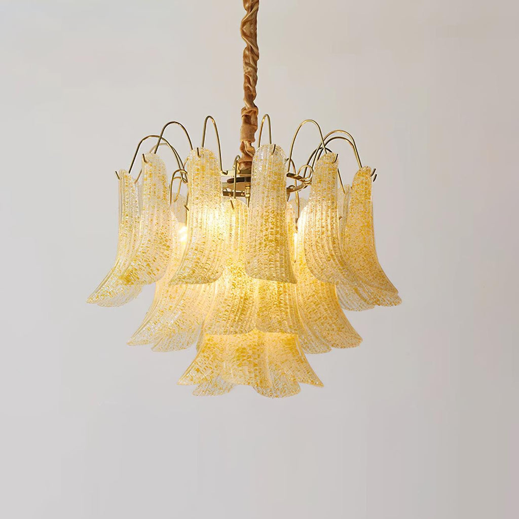 Colorful Murano-Style Glass Chandelier
