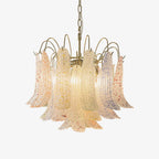 Colorful Murano-Style Glass Chandelier
